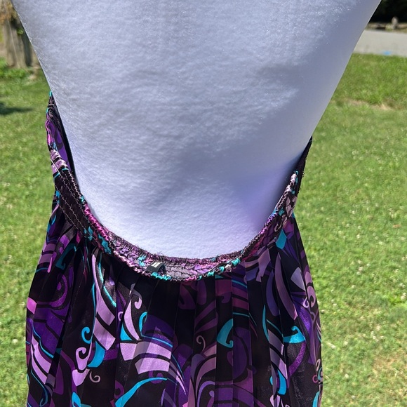 Medium Guess Purple Halter Mini Dress - Picture 3 of 10